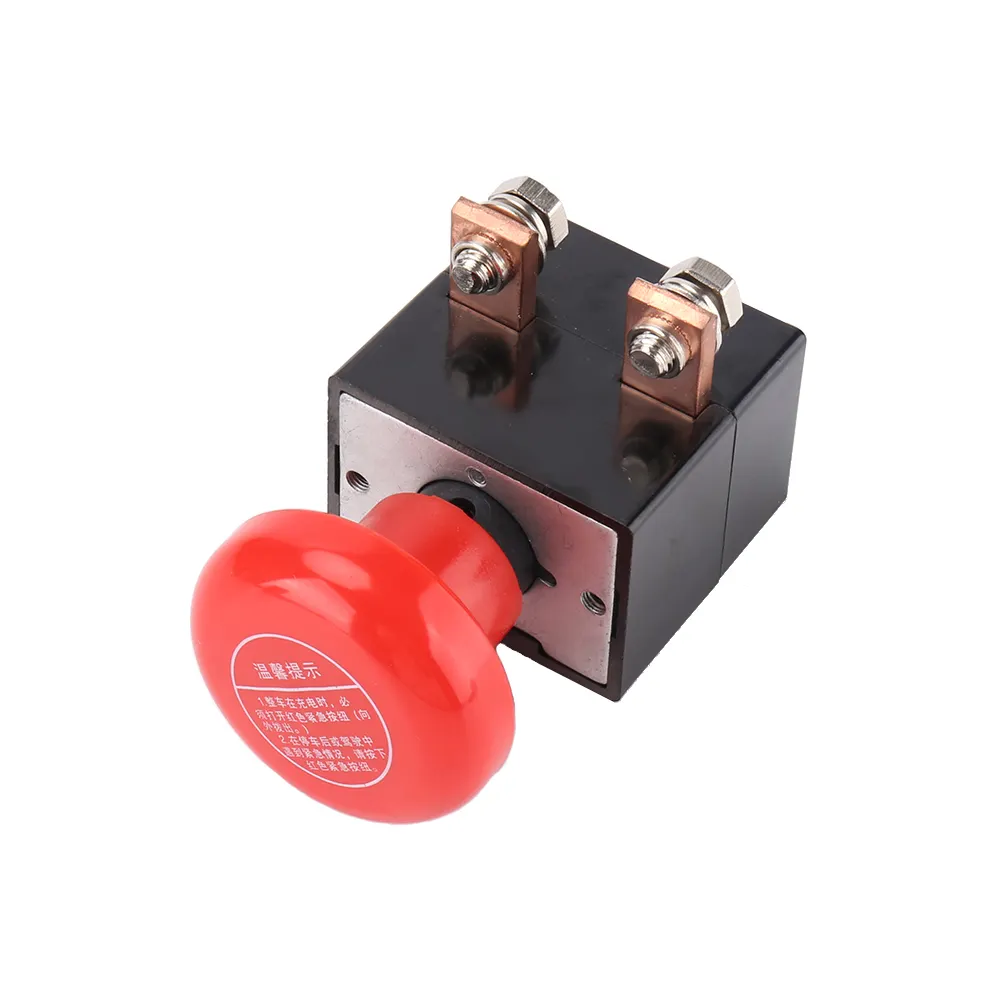 High current DC power disconnect stop switch 250A for Forklift Electric Vehicle