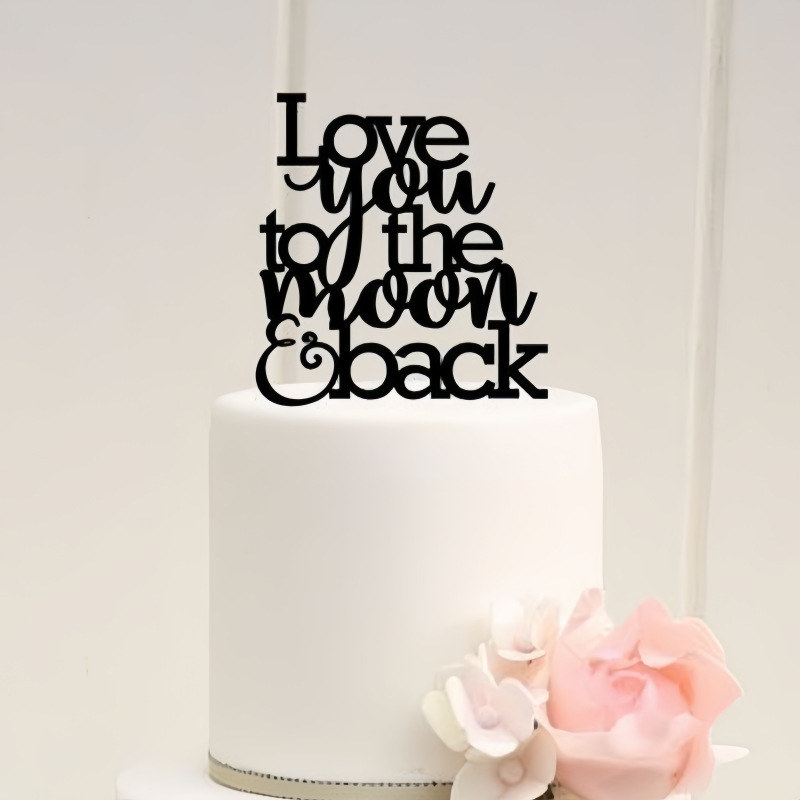 black(love you to the moon back)