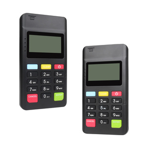 Miniteclado inalámbrico con bluetooth, lector de tarjetas de teléfono
