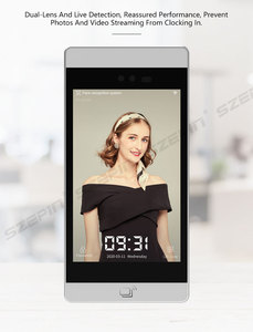 Gesichtserkennungs-Zeiter fassung system Biometrische Zugangs kontroll lösungen Eingangstür-Gesichts erkennung - Product Image 6