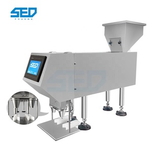 Tableta de goma de mascar semiautomática de 6 canales/máquina contadora de cápsulas - Product Image 1