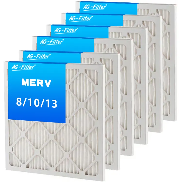 โรงงาน AGF ISO14001 OEM/ODM Merv 8 11 13 บ้าน Ac กรองเตากรอง Pre Filter