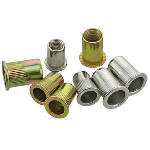 Wholesale Stainless Carbon Steel/Steel 304 316 Flat Head with Knurled Round Body Blind <strong>Rivet</strong> <strong>Nut</strong> Open <strong>End</strong> & <strong>Close</strong> <strong>End</strong> <strong>Rivet</strong> <strong>Nuts</strong>