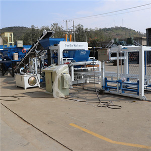 Máquina automática de bloques de cemento QT 10 15 para ladrillos de pavimentación sólida hueca, 1 unidad - Product Image 4