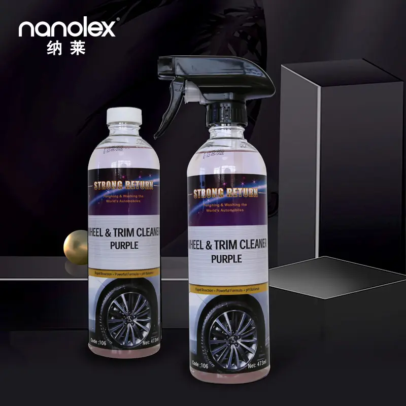 Nanolex 106 청소 곤충 휠 클리너 자동차 디테일링 자동차 휠 클리너 림 클리너 전문 자동차 관리 제품 제거