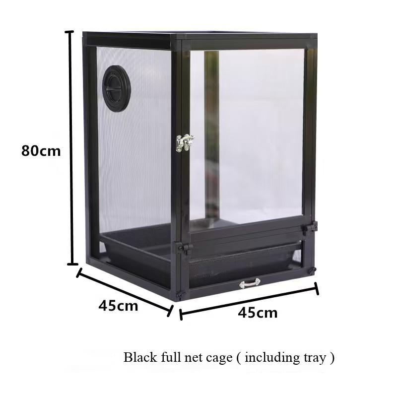 Porte grillagée - 45*45*80cm plateau inclus