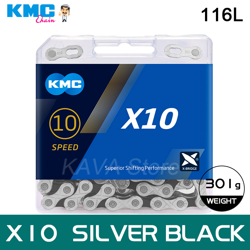 X10-10S-116 Plata NEGRO