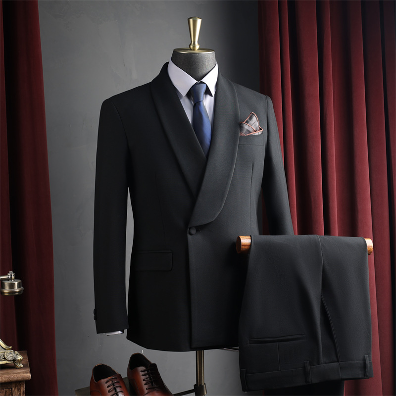 Traje negro + pantalón
