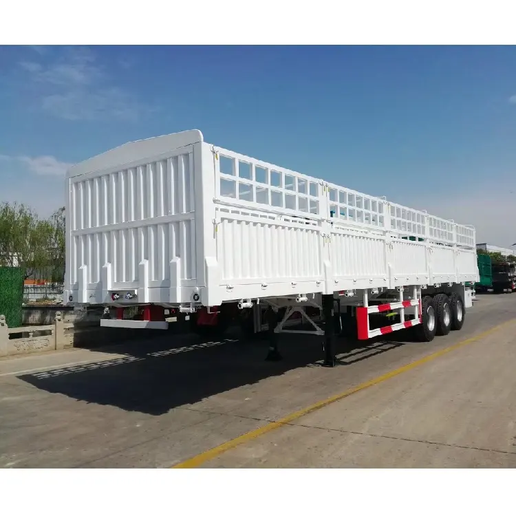 3 assi 20Ft Flatbed Semi Rimorchio 40Ft Flatbed Container Semirimorchio Africa