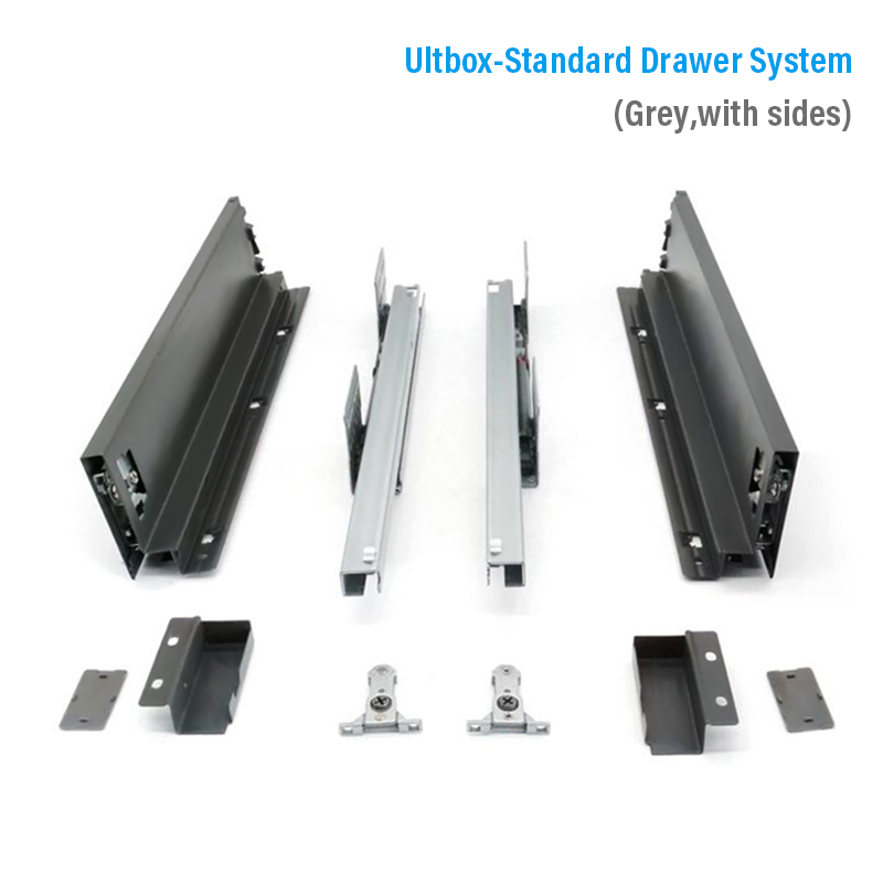 Ultbox-Standard Drawer System(Grey,with sides)