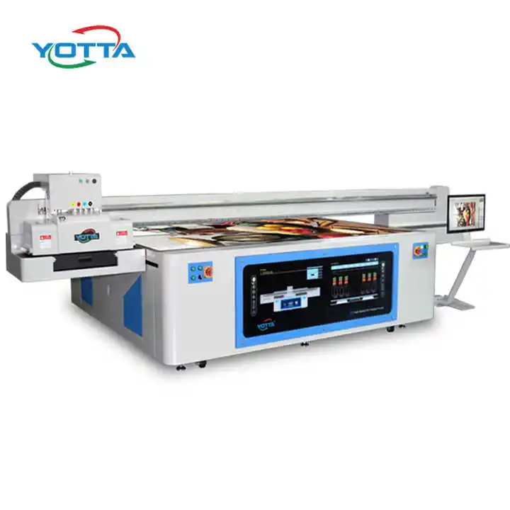 Yotta 3D stampante 3220 Flatbed UV stampante a getto d'inchiostro grande formato stampatrice di piastrelle di ceramica