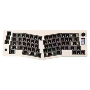 ABM066 Barebones Kit Alice-layout VIA programable Intercambiable en caliente Bluetooth/2,4 Ghz/Tipo-C Conectividades para Win/Mac - Product Image 1