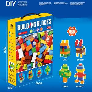 MOC 500PCs ABS Plástico DIY Juego de bloques de construcción Estilo de juguete de construcción para ensamblaje divertido y valor educativo - Product Image 4