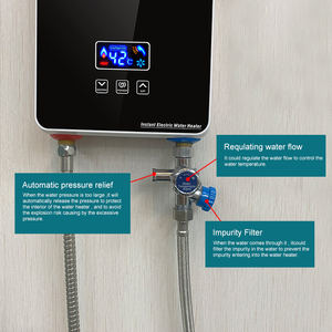 Vanne de régulation de chauffe-eau électrique instantanée de haute qualité meilleur prix pour l'utilisation de garage extérieur domestique <span class=keywords><strong>RV</strong></span> - Product Image 5