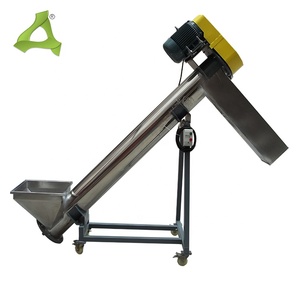 Equipo de transporte de material a granel personalizado de fábrica Transportador de alimentación automático Transportador de tubo de tornillo para sistema de manipulación de polvo/gránulos - Product Image 3