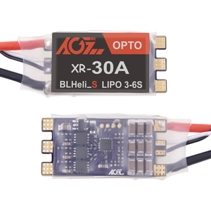 AGFRC надежный контроллер скорости 30 А ESC XR-30A Blheli_S 6S Dshot Multishot 9g программируемый RC 5 дюймов FPV Дрон RC запчасти