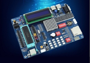 Smart Elektronik PIC18F4520 MCU Lernen Bord PIC Development Board Kompatibel mit PIC16F877A MCU Entwicklung Bord
