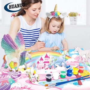 Hot Sale Educational <strong>Creativity</strong> Washable Non-Toxic Art Craft Set Drawing Kit DIY Painting Model Coloring Toy for Kids - Product Image 1