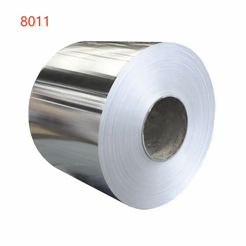 factory direct High Strength Resistant Aluminum Foil Paper 8011 Aluminum Foil Jumbo Roll For Drug Capsule Packaging