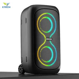 Altavoz <span class=keywords><strong>Bluetooth</strong></span> para fiestas con luces LED coloridas, altavoz inalámbrico portátil de graves potentes de 30W para fiestas, playas - Product Image 1