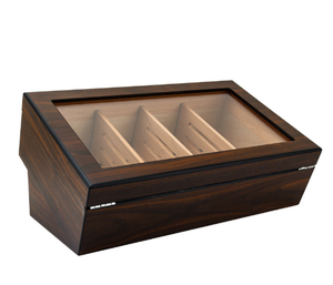 Lubinski Large Capacity <strong>Humidor</strong> with Glass Top Hygrometer and Humidifier Home Use <strong>Humidor</strong> - Product Image 5