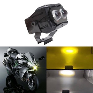 Ücretsiz hediye 60w 6000lm sarı beyaz yüksek düşük işın 12v 3000k 6000k projektör lens Tuck ATV SUV DRL ışık u10 led far - Product Image 6