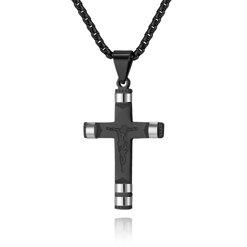 Suspension simple noire 3