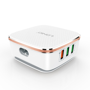 Ldnio A6704 5USB+ QC18W Fast Charging Desktop <strong>Charger</strong> 1.5M Power Cord Portable Usb <strong>Charger</strong> for Mobile Phone - Product Image 1