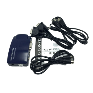 High Quality <strong>VGA</strong> to 3RCA Cable with HD <strong>Output</strong> ABS Material Video <strong>Converter</strong> for TV Display 5V <strong>Input</strong> Accessory - Product Image 4