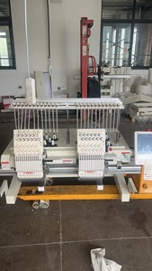 3 Year Warranty Time After-sales High Efficient Service Double Head Cap/Flat/Garment Computerized Embroidery Machine for Factory