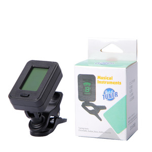 Günstiger Preis Hochwertiger digitaler Gitarren tuner für chromatische Gitarren Bass Ukulele Violine Saiten instrument Zubehör