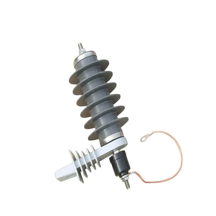 HOGN YH5W Parafoudre à oxyde métallique polymérique 15KV Protection contre la foudre/lacunes de mise à la terre Courant de décharge nominal