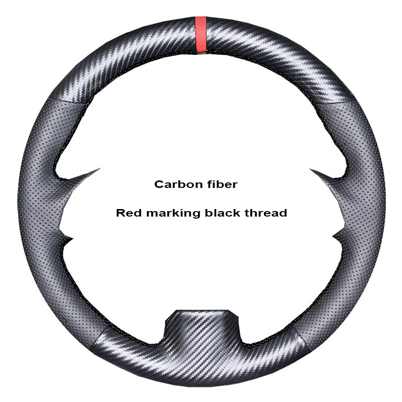 12-DZ216-Black thread-Red mark
