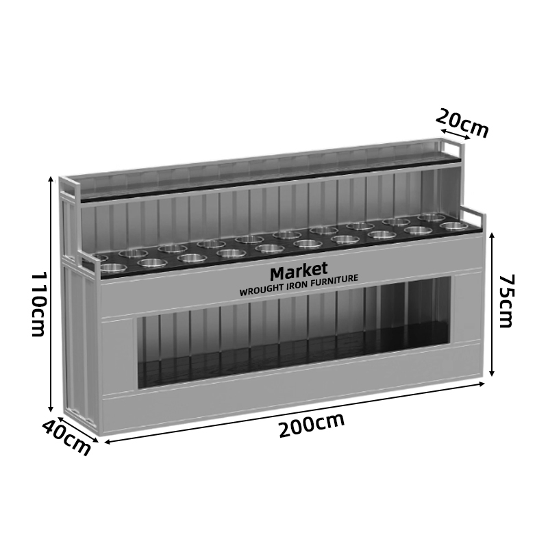 Silver 200*40*110