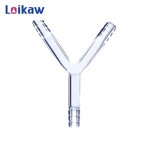 Loikaw定制化学玻璃连接管实验室T型连接管管道化工设备教学 - Product Image 3