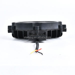 New Style Truck <strong>Led</strong> Work Light 7inch Black and <strong>Red</strong> Color Round <strong>LED</strong> Spot Light <strong>Cheap</strong> - Product Image 2