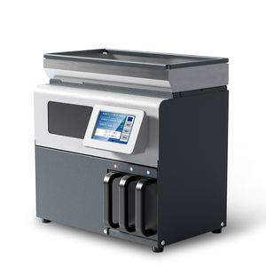 Máquina inteligente para contar monedas con pantalla táctil de bolsillo 2 + 1, clasificadora de monedas de alta velocidad con características de aprendizaje - Product Image 1