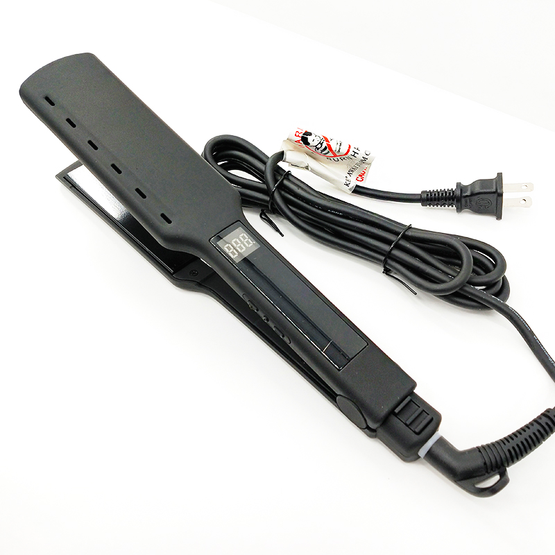 Hair Straightener OEM Factory Flatiron Fast Heating Wide Plate Straightener Parts Flat Iron