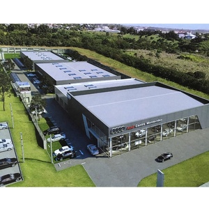 The <strong>Cost</strong> <strong>of</strong> Building <strong>a</strong> Room <strong>of</strong> Aluminum Warehouse Steel Structure Price Steel Structure Warehouse 4S Showroom - Product Image 2