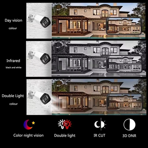 5MP POE IP <strong>Camera</strong> Bullet Outdoor Waterproof Color Night Vision Audio Video Security <strong>IPC</strong> <strong>Camera</strong> for NVR System - Product Image 5