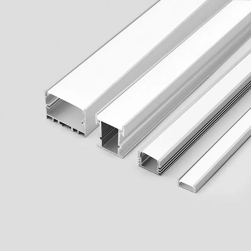 Recessed Mounted Aluminium Led Strip Light Channel Profile