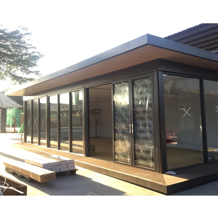 Venta caliente fácil instalar conveniente personalizar bajo costo casas de lujo modernas casa prefabricada con estructura de acero con 3 dormitorios