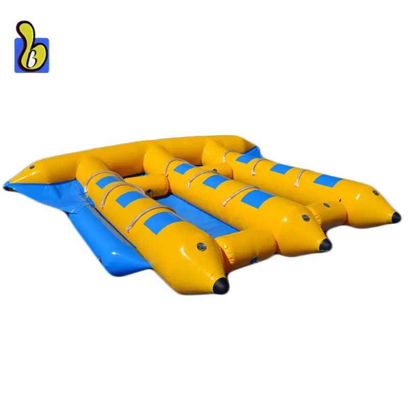 Barco inflável de caiaque, alta qualidade, 6 assentos, inflável, voador, peixe, barco para venda