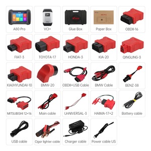 XTOOL A80 Pro H6 Pro Strumento di Diagnosi Completa del Sistema con la Chiave di Programmazione Programmazione/ECU/Funzione Speciale Compatibile con KC501/KS-1