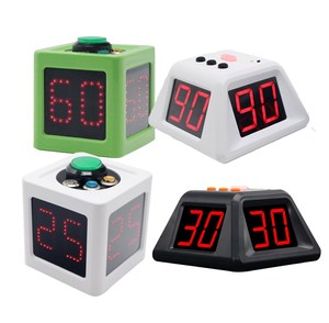 Multi Usage 4-sided Desktop Digital Chess Poker <strong>Timer</strong> Programmable <strong>LED</strong> <strong>Display</strong> Mahjong Board Game <strong>Countdown</strong> 30 <strong>Second</strong> Shot <strong>Clock</strong> - Product Image 1