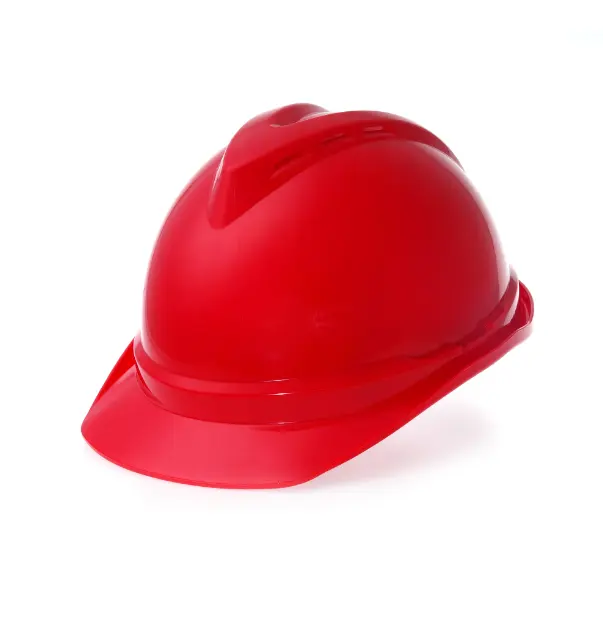 ABS PE CE Protective hard Hat V type Construction Safety Work helmet