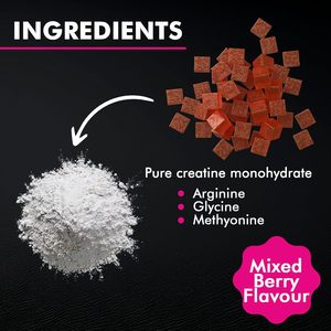 OEM/ODM özel etiket kreatin monohidrat sakızlı kreatin monohidrat gummies ön egzersiz kreatin gummies - Product Image 3
