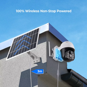 Mobile PC App WiFi 4G with Solar Panel and Rechargeable Battery CCTV Home Security <strong>Camera</strong>