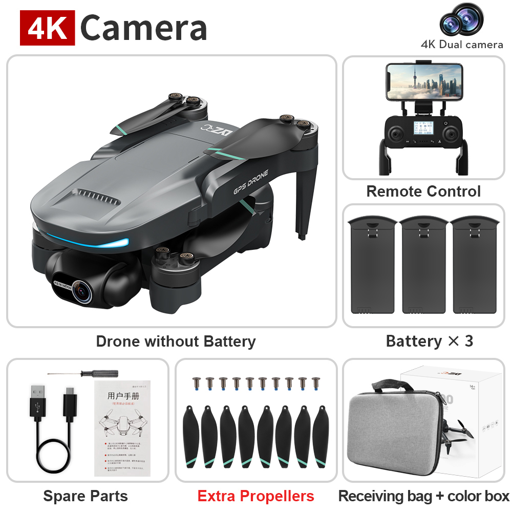 (without obstacle avoidance) three-battery version