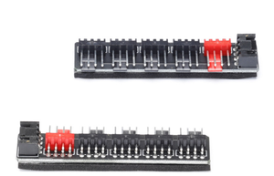 Computerkastventilator HUB, 1-minuut <span class=keywords><strong>5</strong></span>-PWM ventilatorhub, horizontale kleine 4-pins temperatuurregeling, 1-op-<span class=keywords><strong>5</strong></span> - Product Image 4